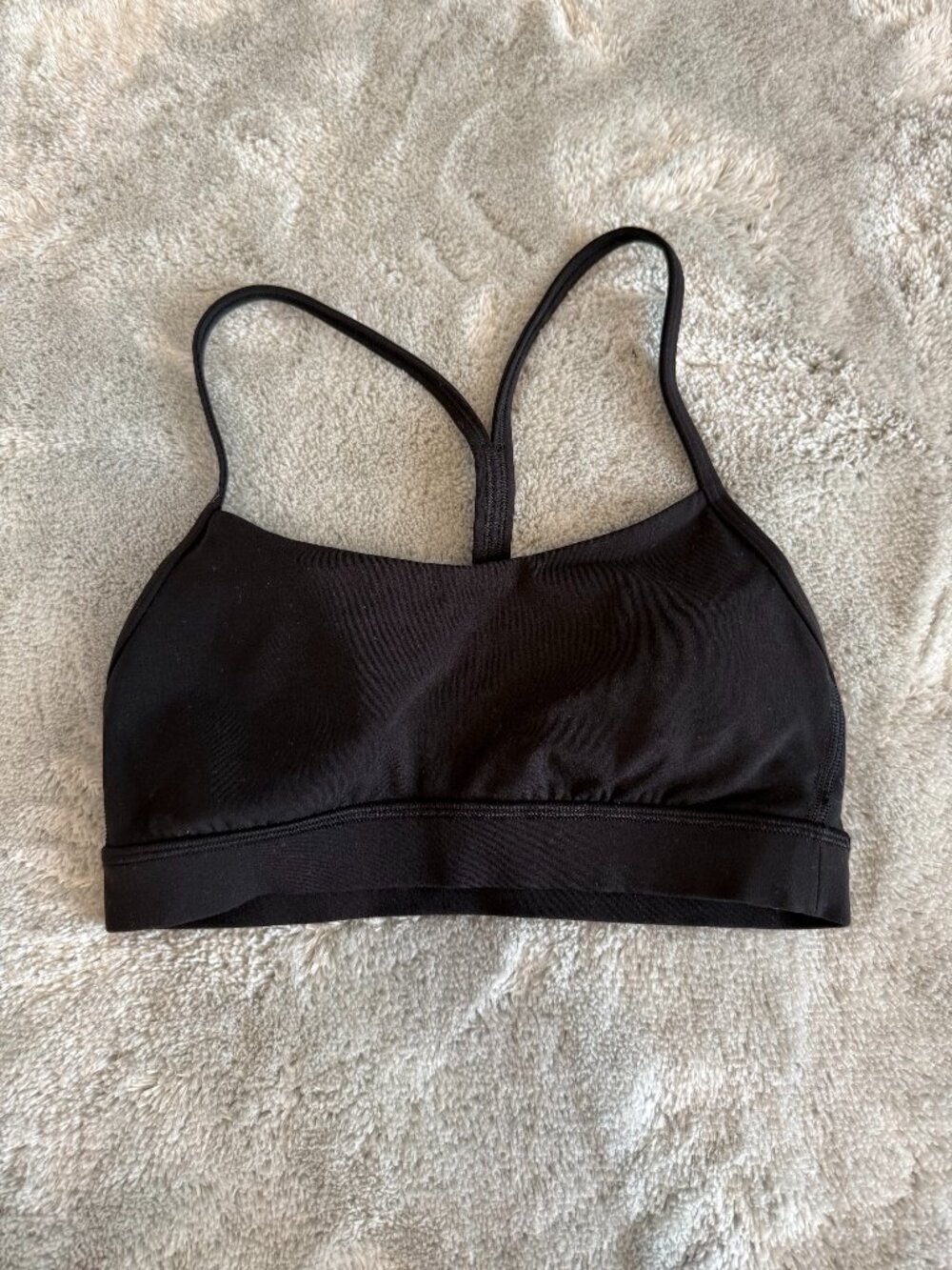 lululemon black sports bra